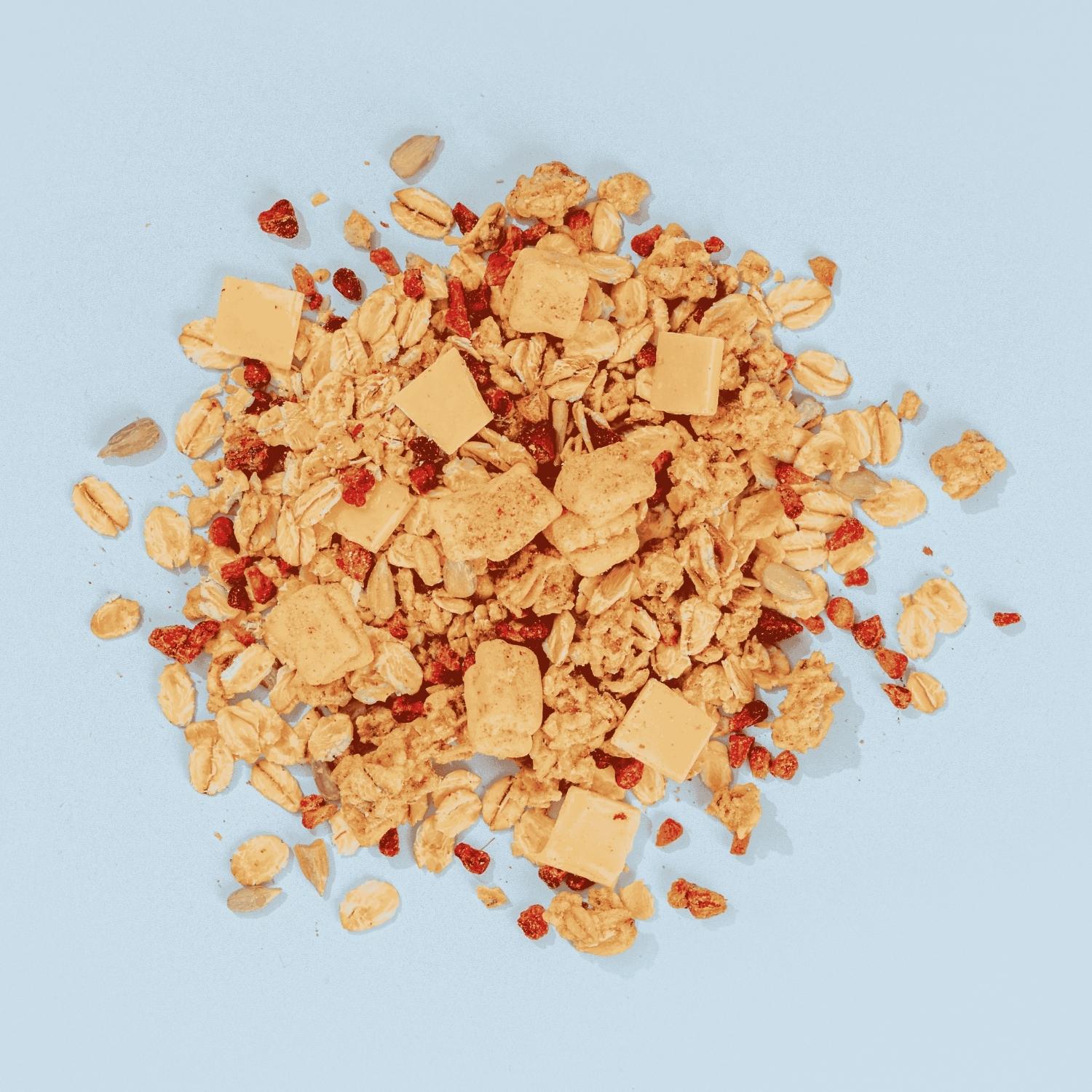 mymuesli-low-sugar-yoghurt-raspberry-crunch-bio-granola-himbeere-joghurt image 4