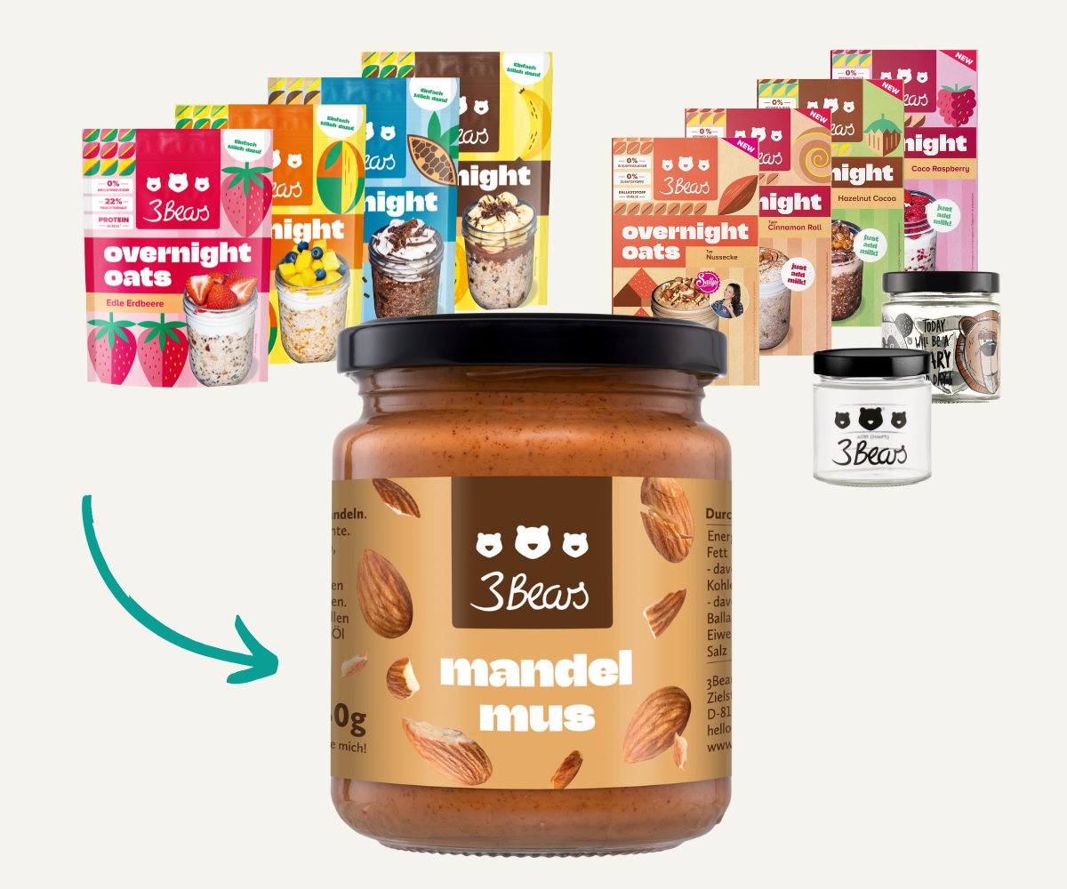 3bears-overnight-oats-meal-prep-set-maxi-7-sorten-nussmus-xxl-glas image 4