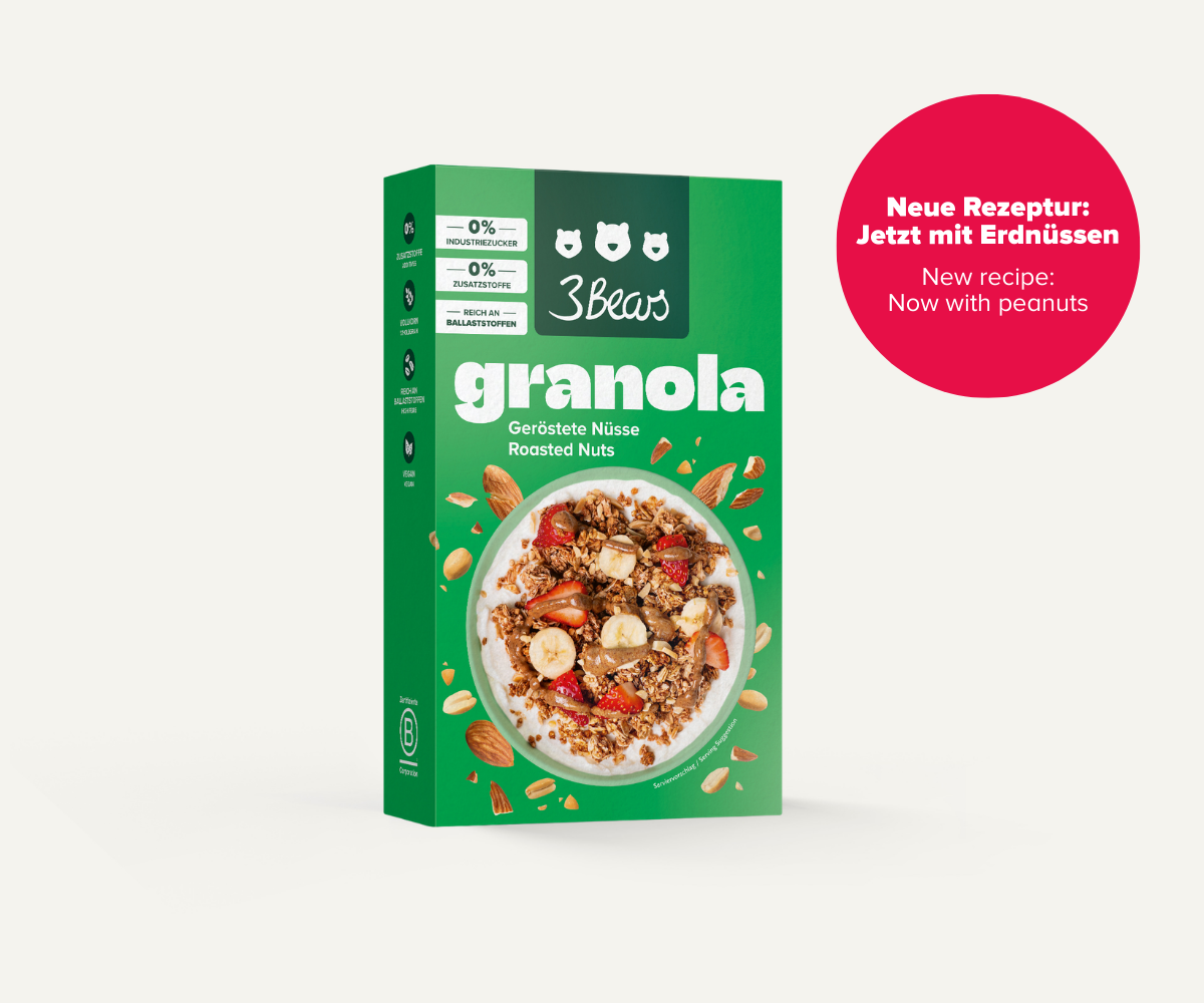 3bears-granola-roasted-nuts-veganes-knusperm-sli-mit-mandeln-erdn-ssen image 1