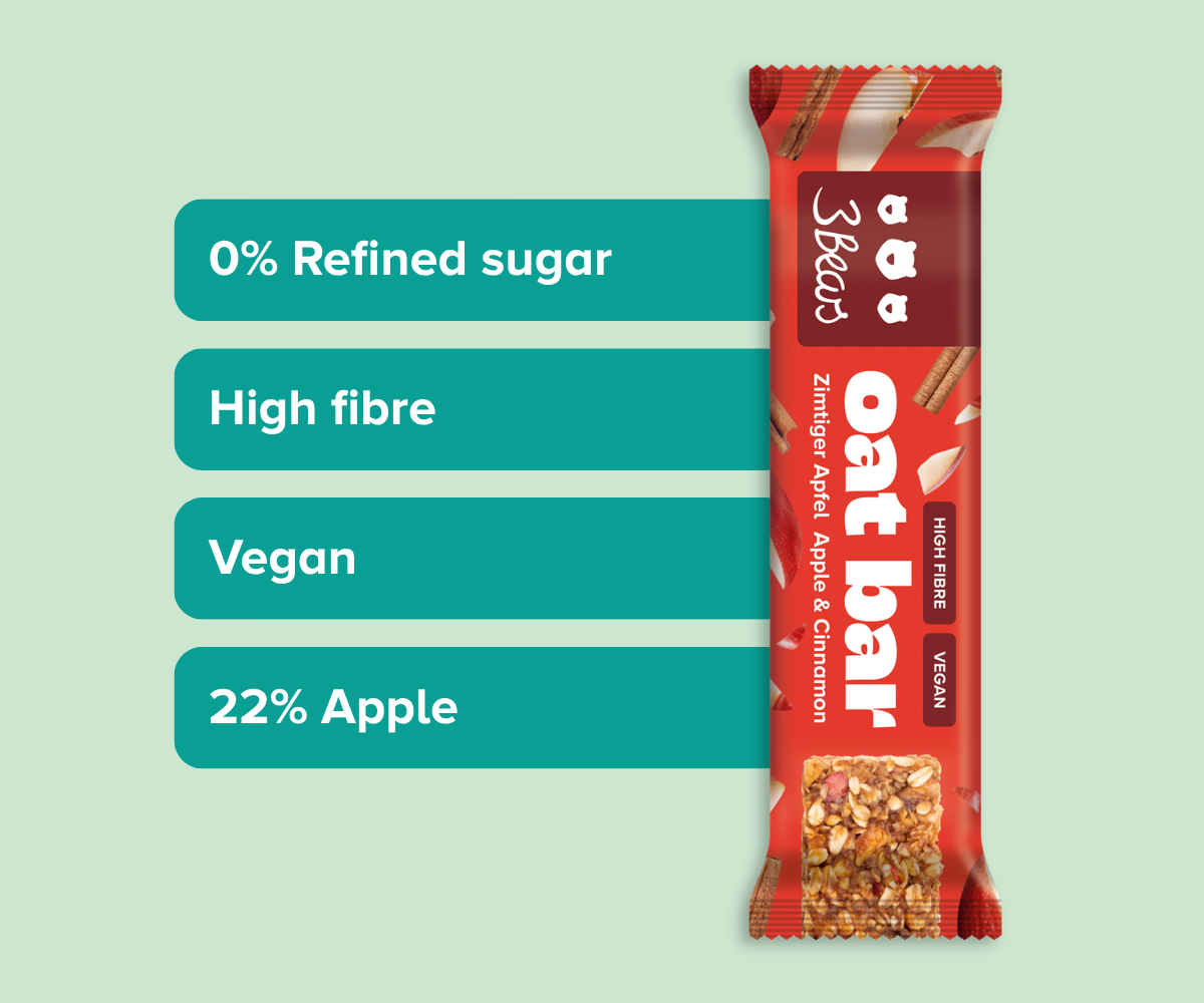 3bears-oat-bar-apple-cinnamon-frucht-hafer-riegel image 5