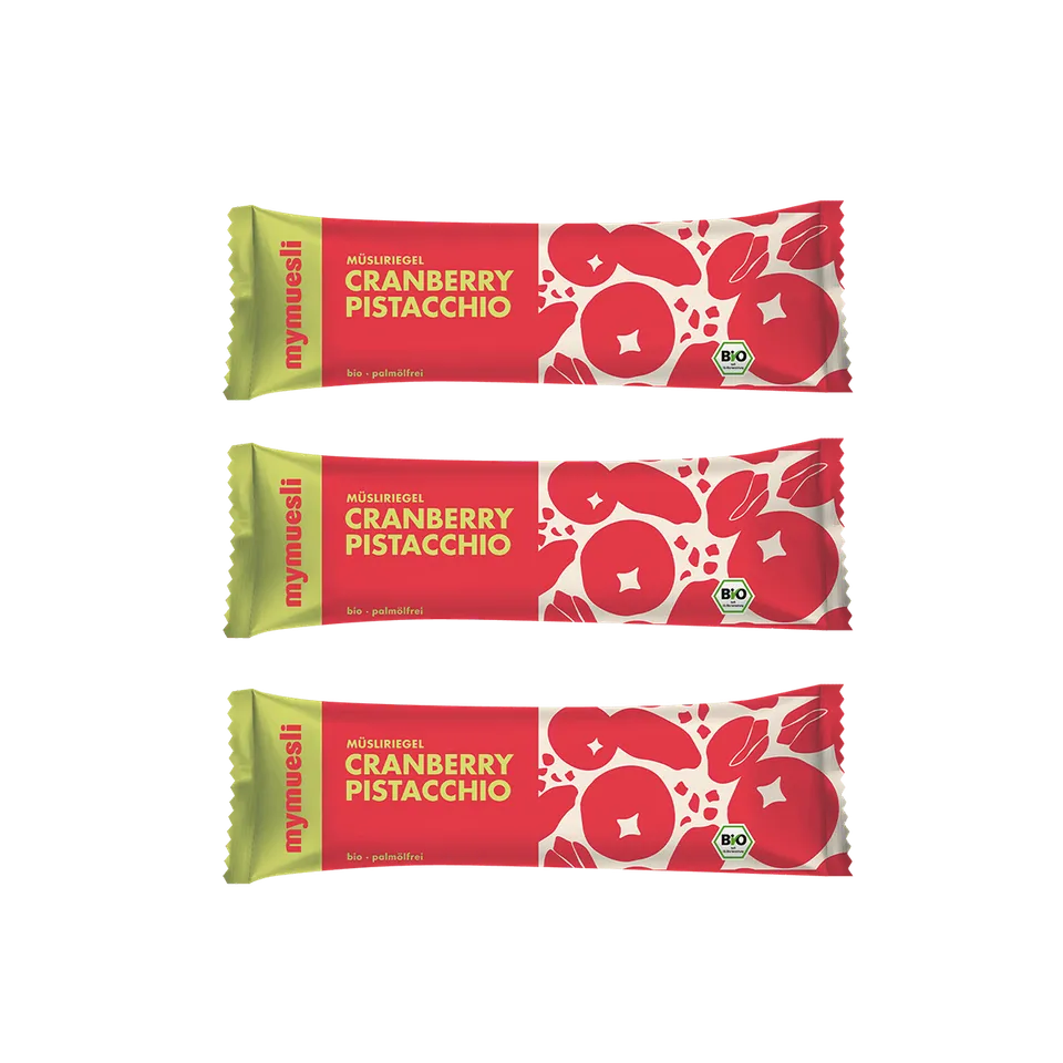 mymuesli-cranberry-pistachio-m-sliriegel-35g-ohne-schoko-berzug-bio image 1