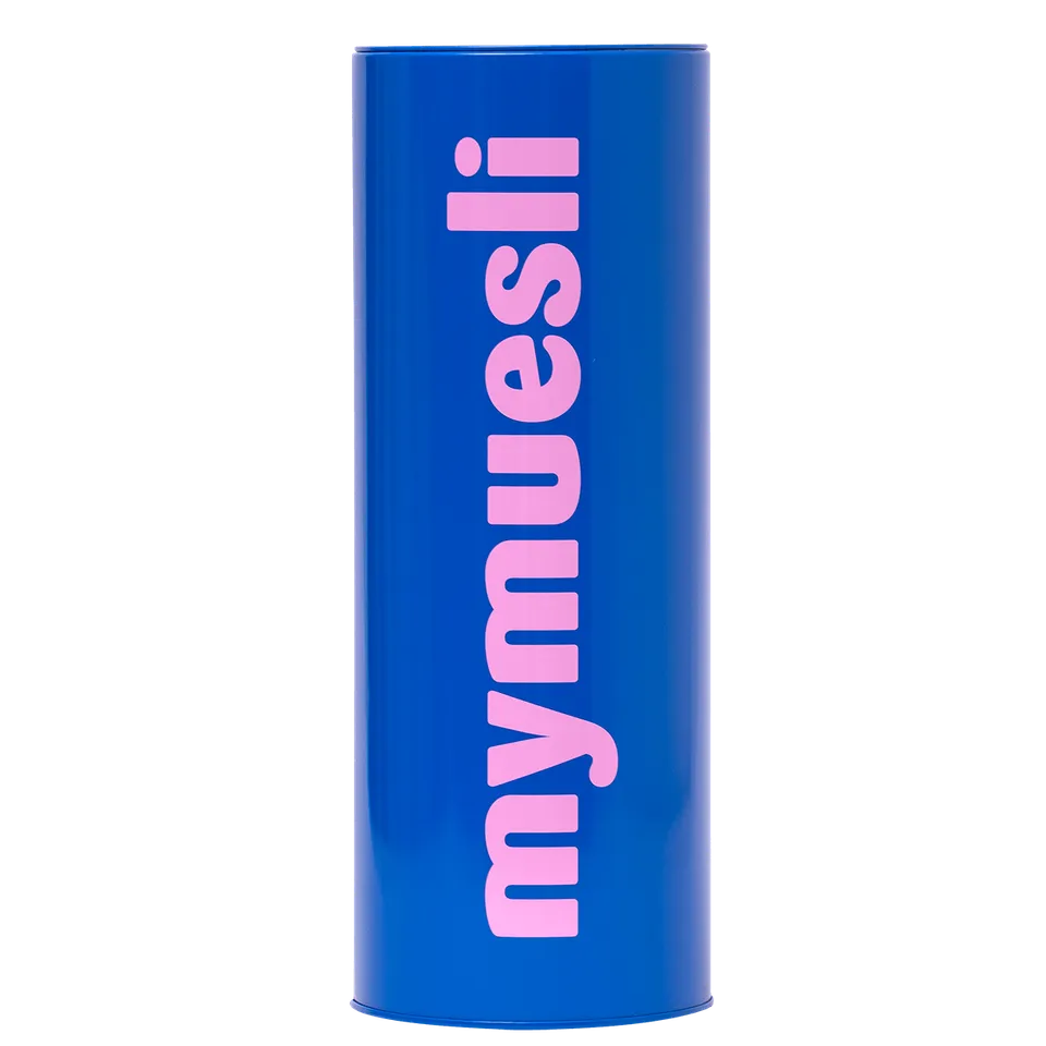 mymuesli-vorratsdose-blau-rosa-vorratsblik-aus-metall-94-x-267-mm image 1