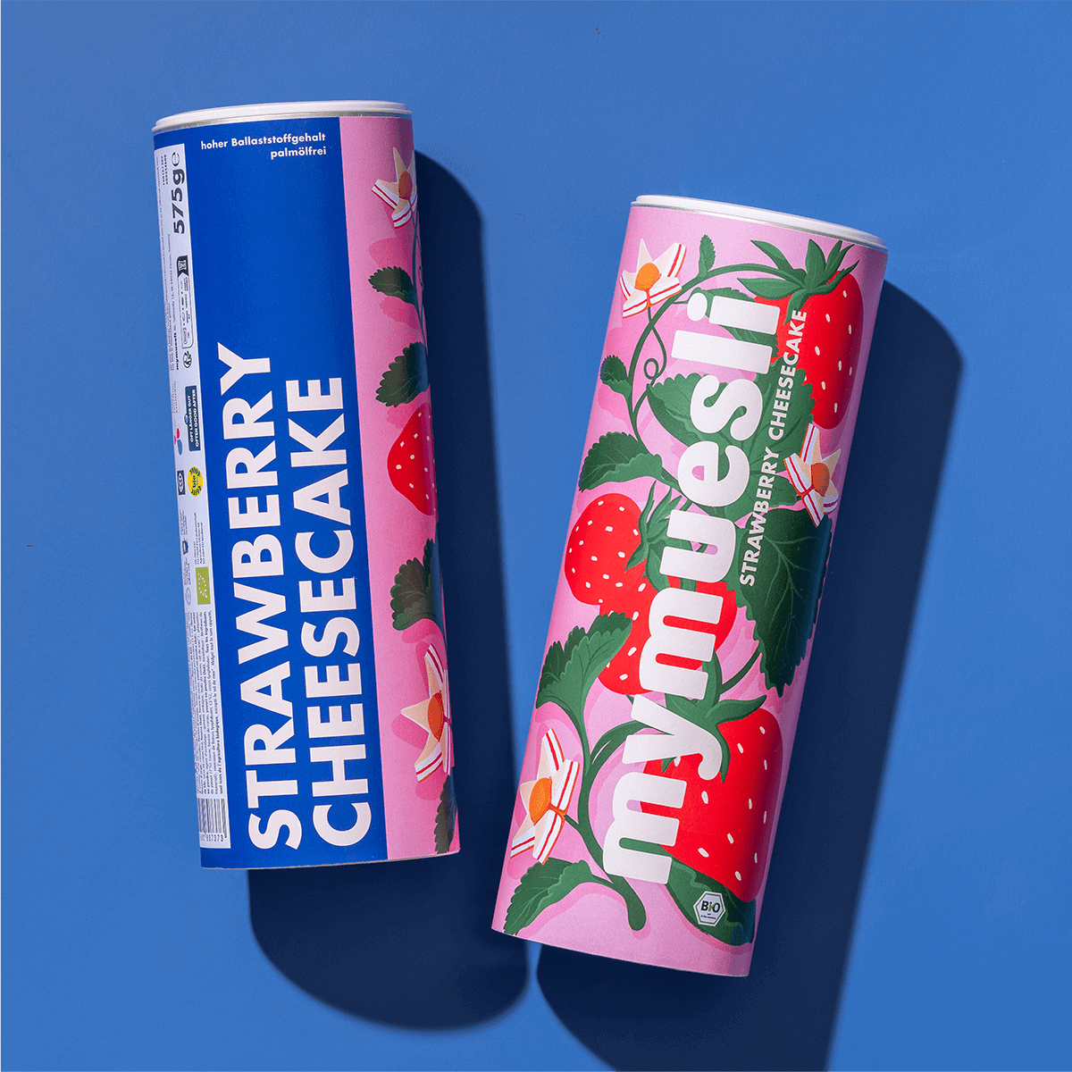 mymuesli-strawberry-cheesecake-portionsbecher-12er-pack image 3