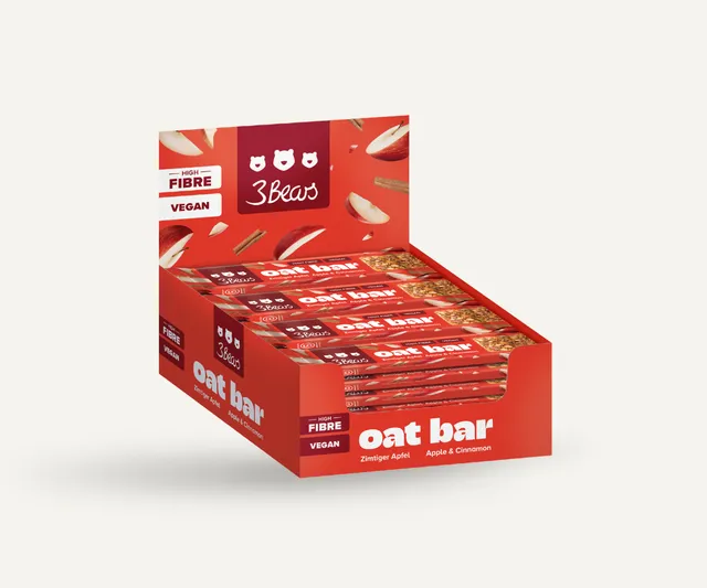 3bears-oat-bar-apple-cinnamon-frucht-hafer-riegel image 1