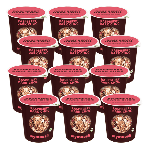 mymuesli-raspberry-dark-choc-portionsbecher-12er-bio-m-sli-cups-vegan image 3
