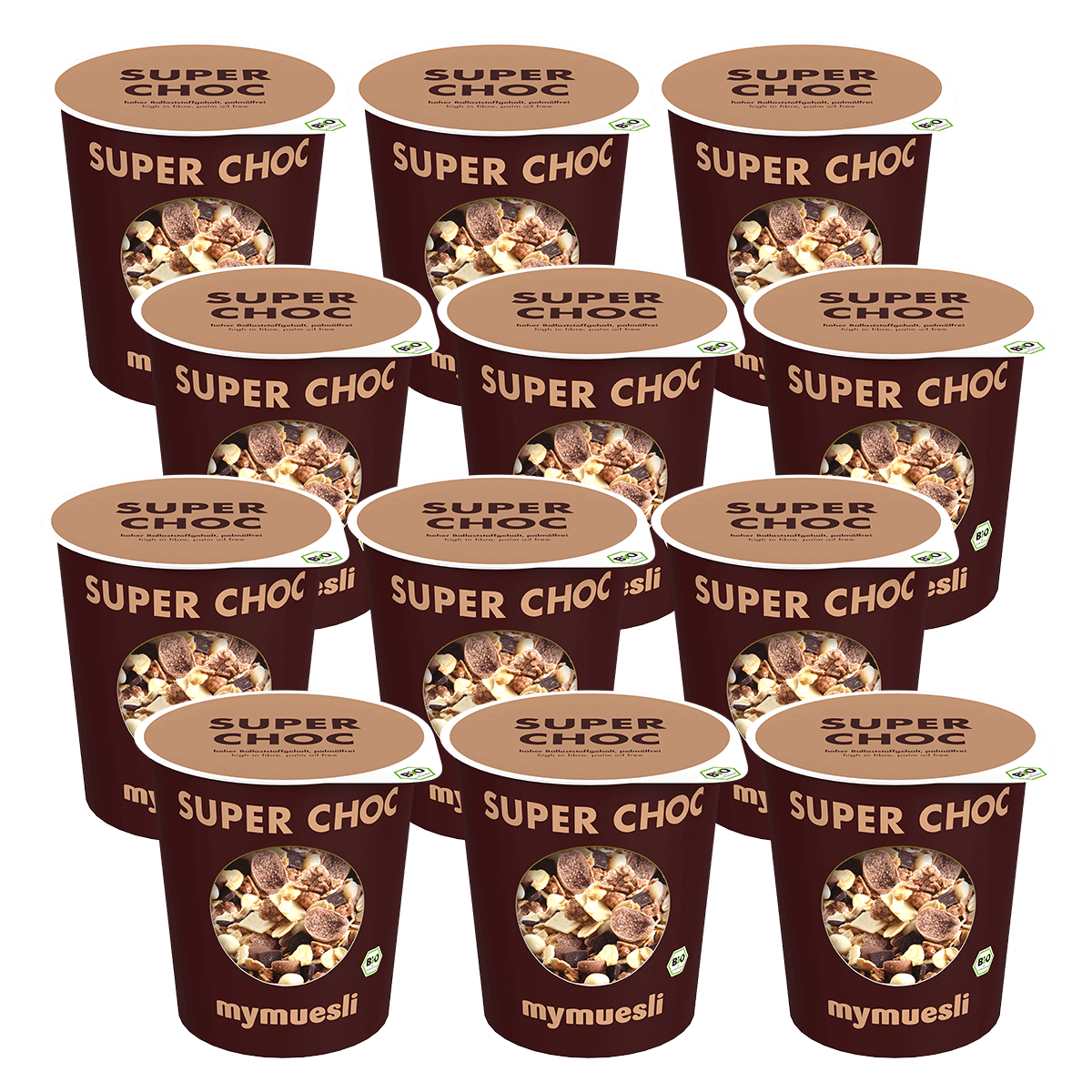 mymuesli-super-choc-portionsbecher-12er-pack image 1