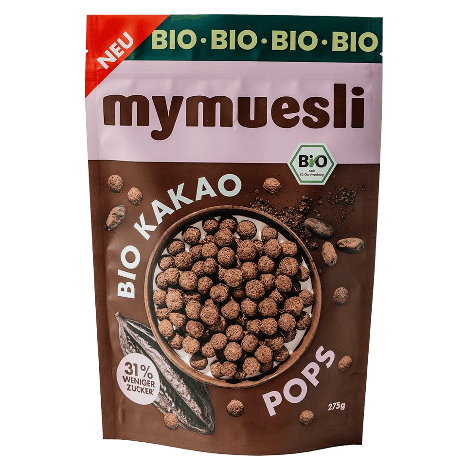 mymuesli-kakao-pops-bio-cerealien-mit-kakao-geschmack image 1