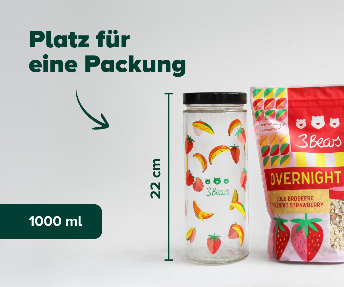3bears-vorratsglas-fruity-edition-aufbewahrungsglas-f-r-granola-und-oats-ca-1062 image 8