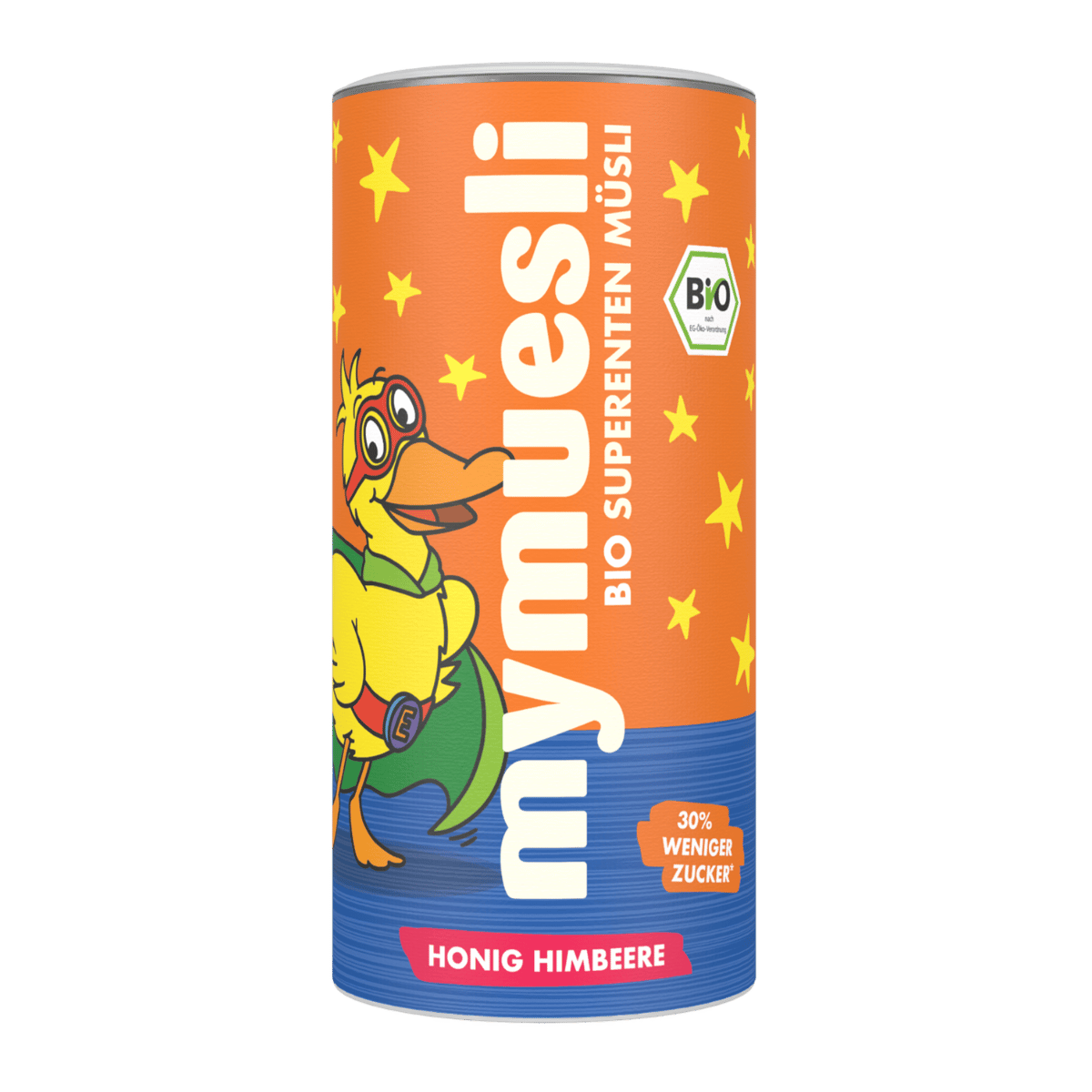 mymuesli-superenten-m-sli-fruchtiges-bio-kinder-m-sli-mit-honigflocken-und-himbe image 1