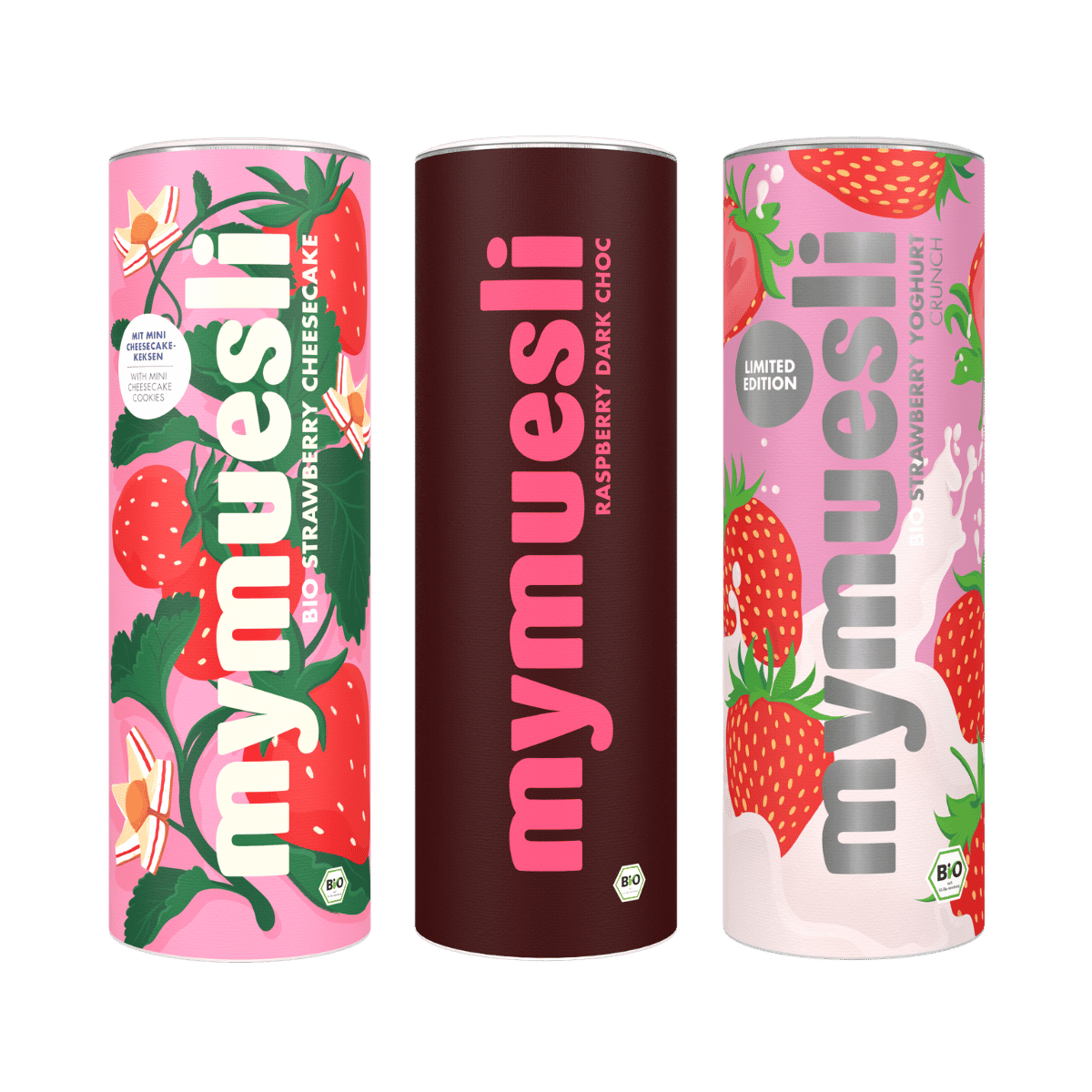 mymuesli-fruit-lover-probierpaket-3x-575g-erdbeere-himbeere-m-sli image 1