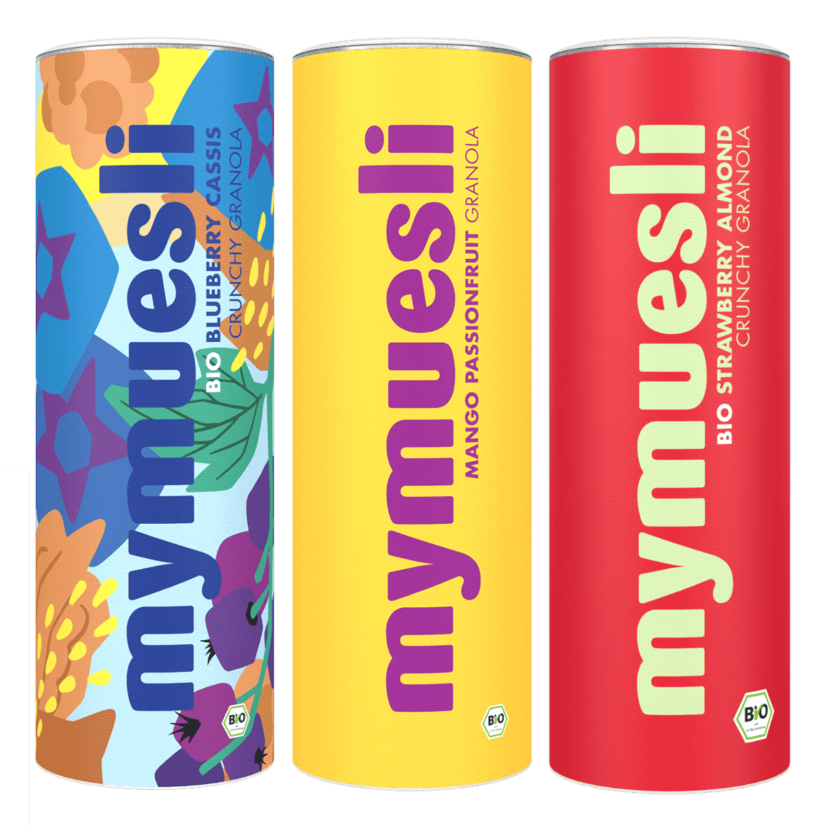mymuesli-fruity-granola-3er-paket-3x-575g-bio-crunchy-granola-beere-frucht image 1