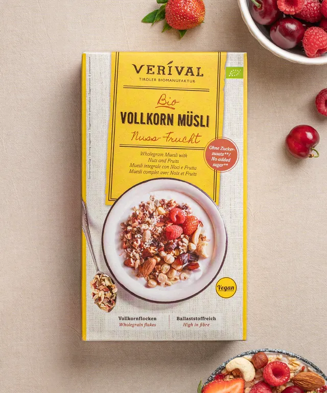 verival-bio-nuss-frucht-vollkorn-m-sli-m-sli-ohne-zuckerzusatz image 1