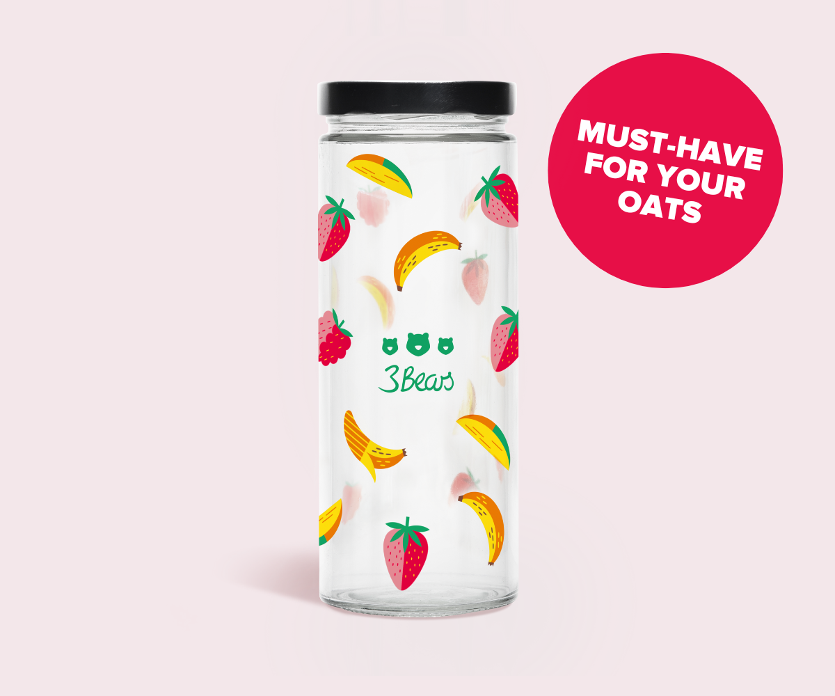 3bears-vorratsglas-fruity-edition-aufbewahrungsglas-f-r-granola-und-oats-ca-1062 image 4