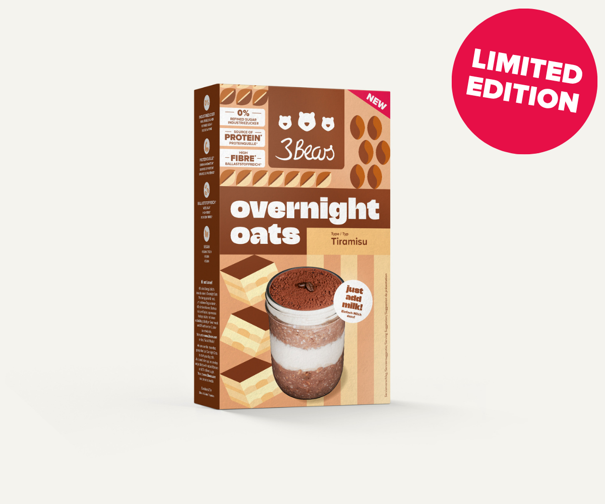 3bears-overnight-oats-tiramisu-400g-8-portionen image 1