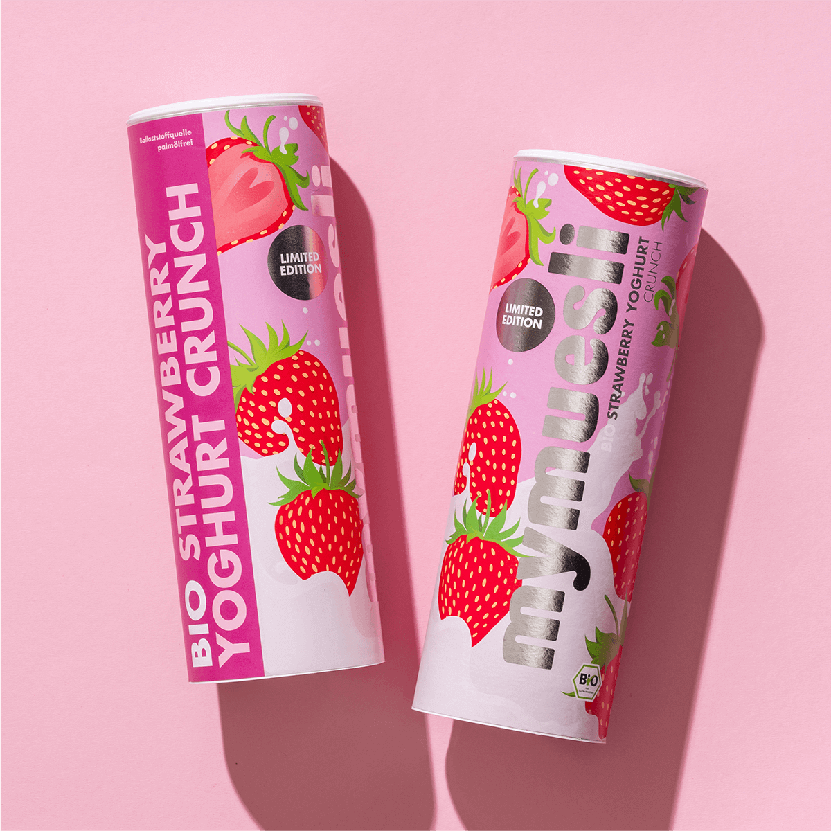 mymuesli-strawberry-yoghurt-crunch-bio-granola-erdbeere-schoko image 3