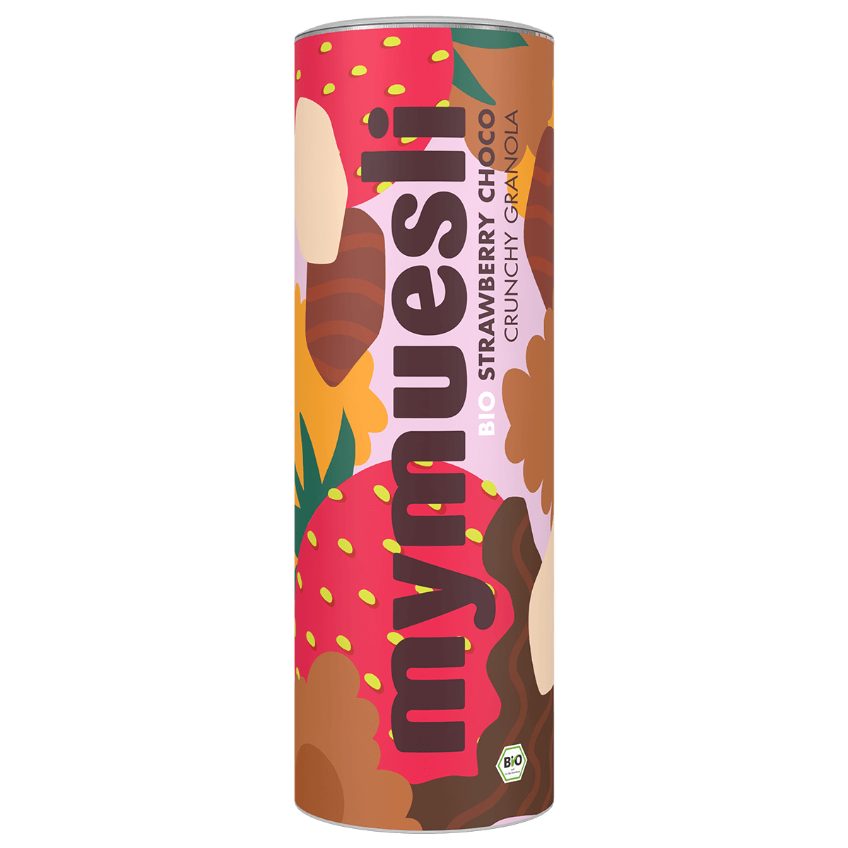 mymuesli-strawberry-choco-crunchy-granola-erdbeer-schoko-bio-granola image 1