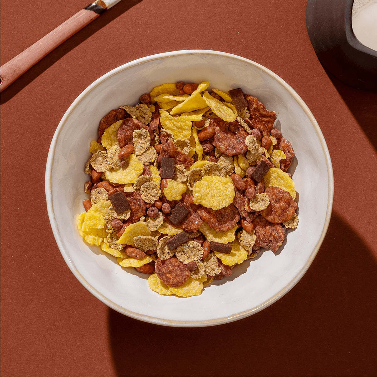 mymuesli-glutenfreies-schoko-m-sli-bio-schoko-cornflakes-chocolate-boons image 2
