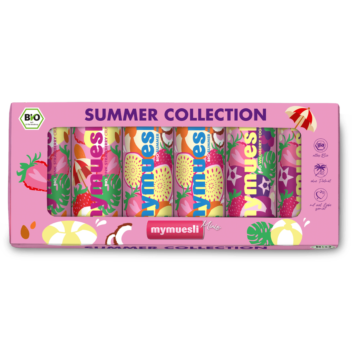 mymuesli-sommer-mini-geschenkbox-6-mini-m-slis-50-g-erdbeere-beere image 1