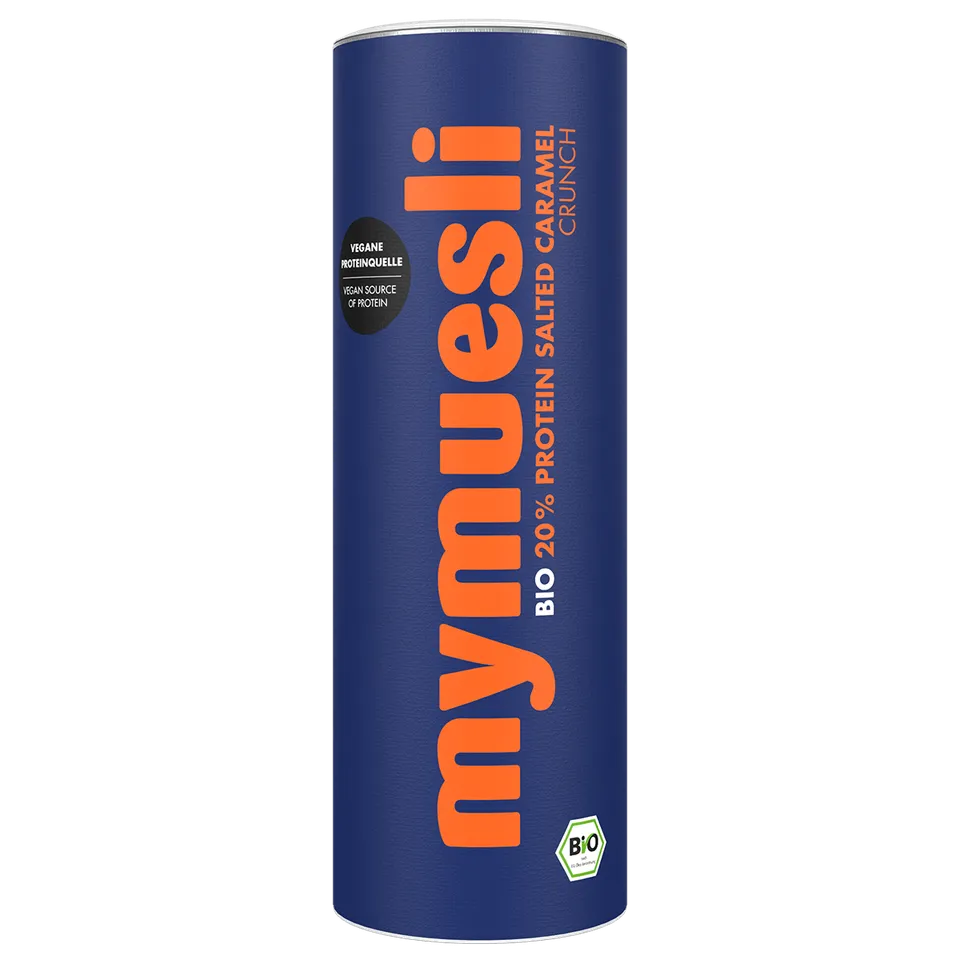 mymuesli-20-protein-salted-caramel-crunch-bio-granola image 1