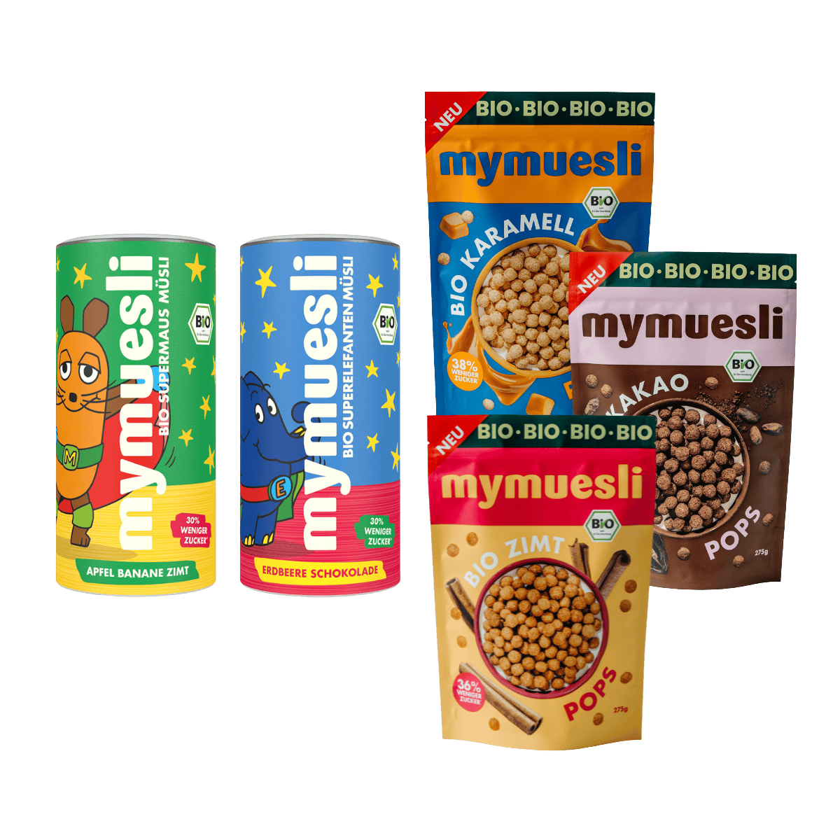 mymuesli-breakfast-heroes-paket-probierbundle-5-teilig image 1