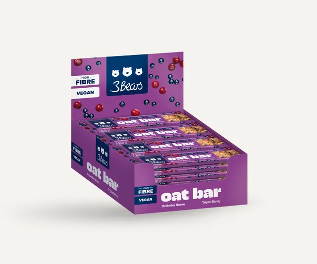 3bears-oat-bar-triple-berry-frucht-hafer-riegel-beeren-mix image 1