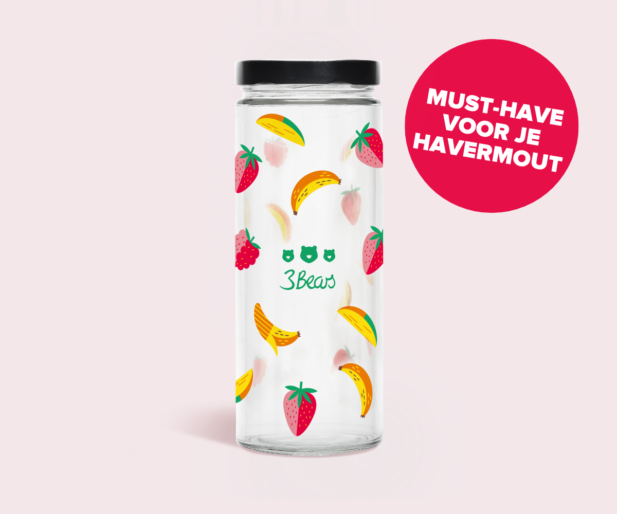 3bears-vorratsglas-fruity-edition-aufbewahrungsglas-f-r-granola-und-oats-ca-1062 image 3