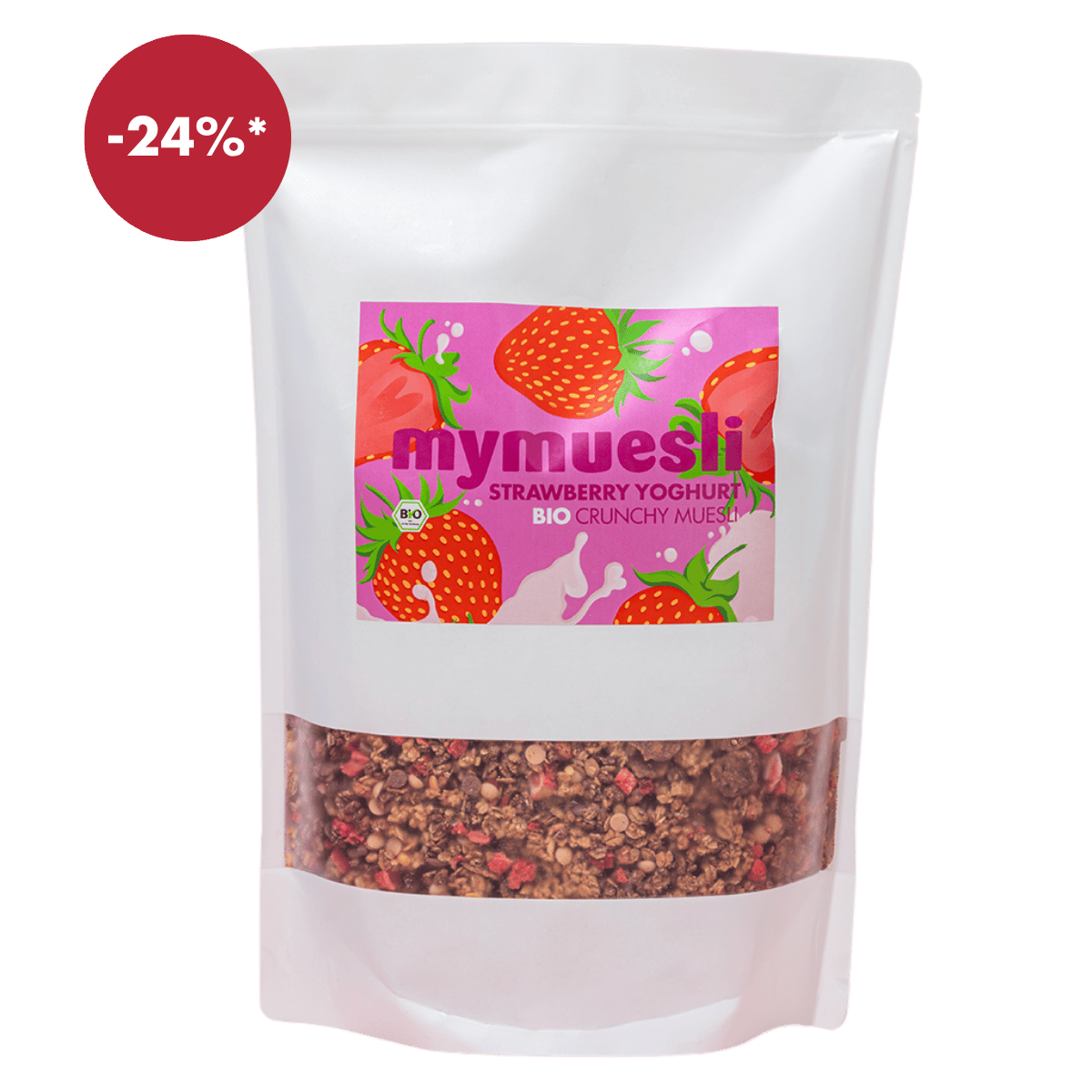 mymuesli-strawberry-yoghurt-crunch-bio-granola-gro-packung-1-75-kg image 1