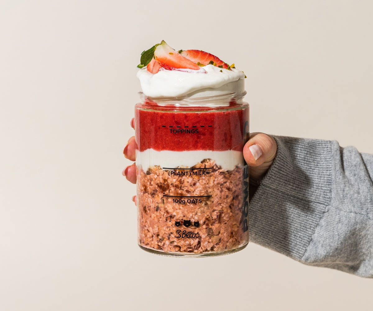 3bears-overnight-oats-edle-erdbeere-erdbeer-mischung image 5