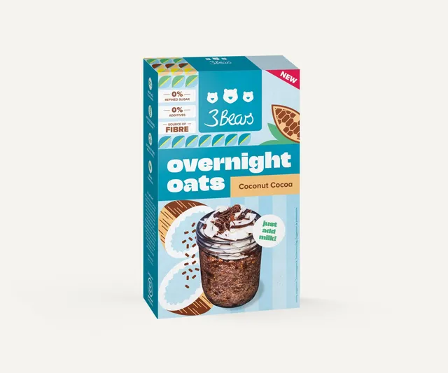 3bears-overnight-oats-koko-kakao-einzelportion image 1