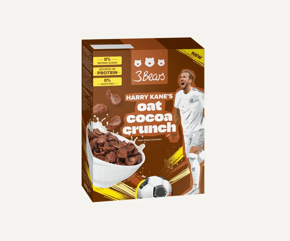 3bears-cereals-harry-kane-s-oat-cocoa-crunch image 1