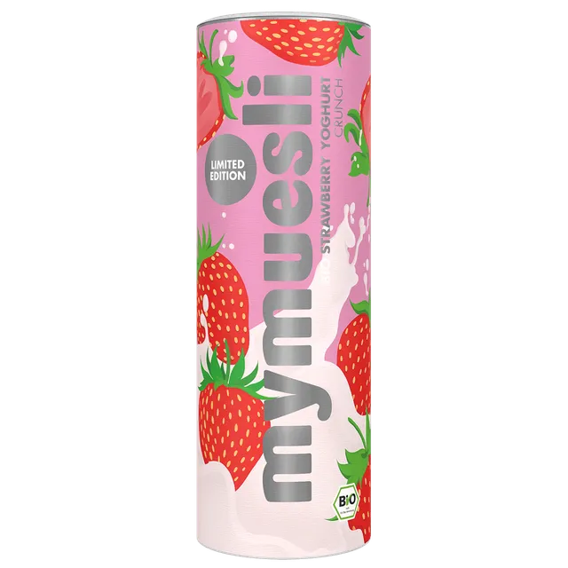mymuesli-strawberry-yoghurt-crunch-bio-granola image 1
