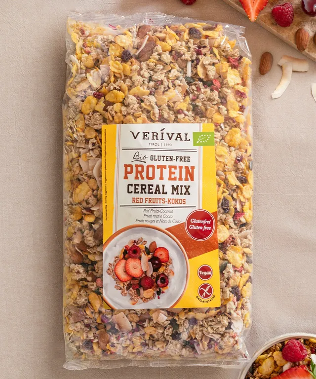 verival-bio-protein-cereal-mix-red-fruits-kokos-glutenfrei image 1