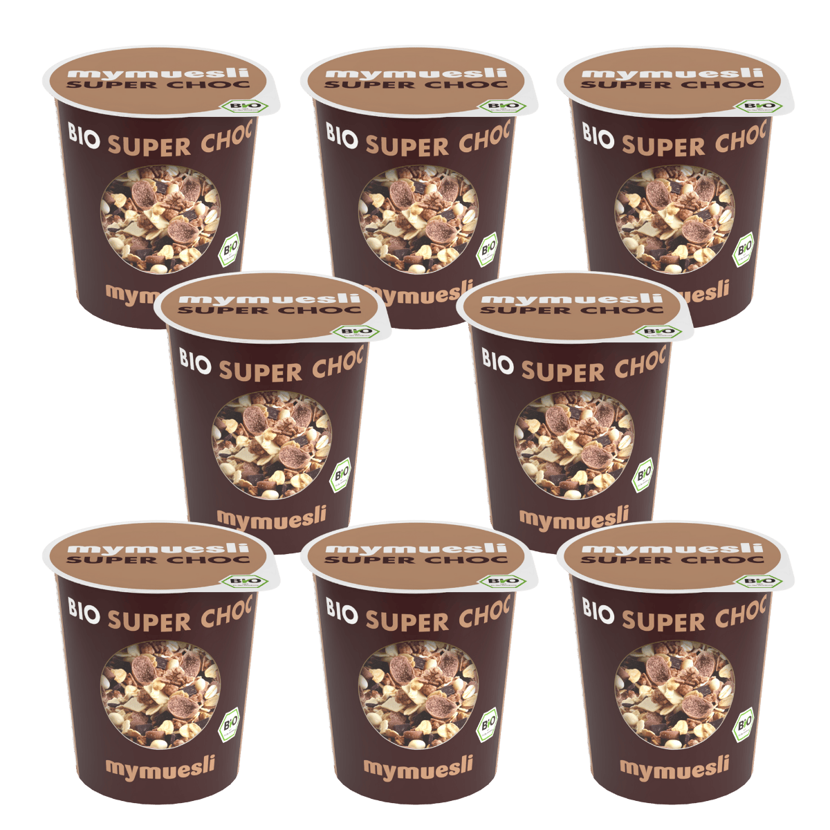 mymuesli-super-choc-portionsbecher-8er-pack image 1