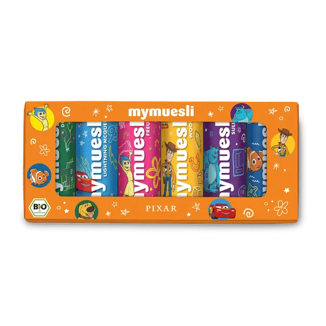 mymuesli-mini-pixar-geschenkset-6x-30g-bio-m-sli image 1