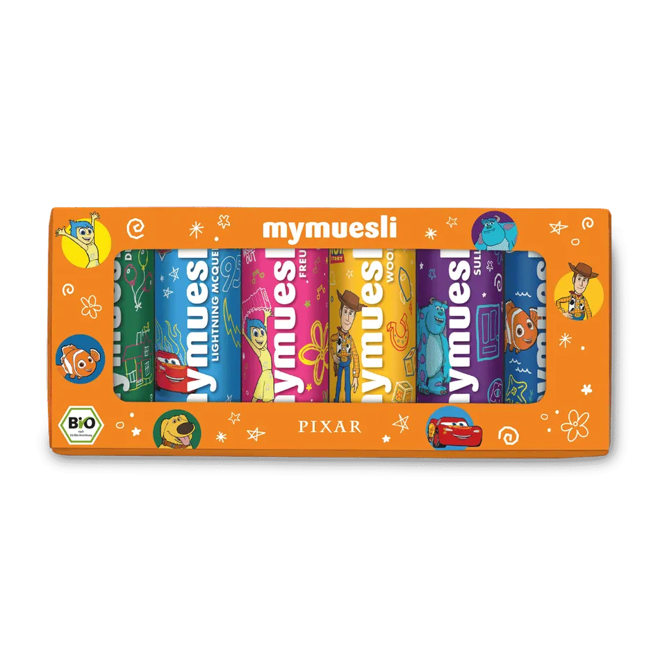 mymuesli-mini-pixar-geschenkset-6x-30g-bio-m-sli image 1