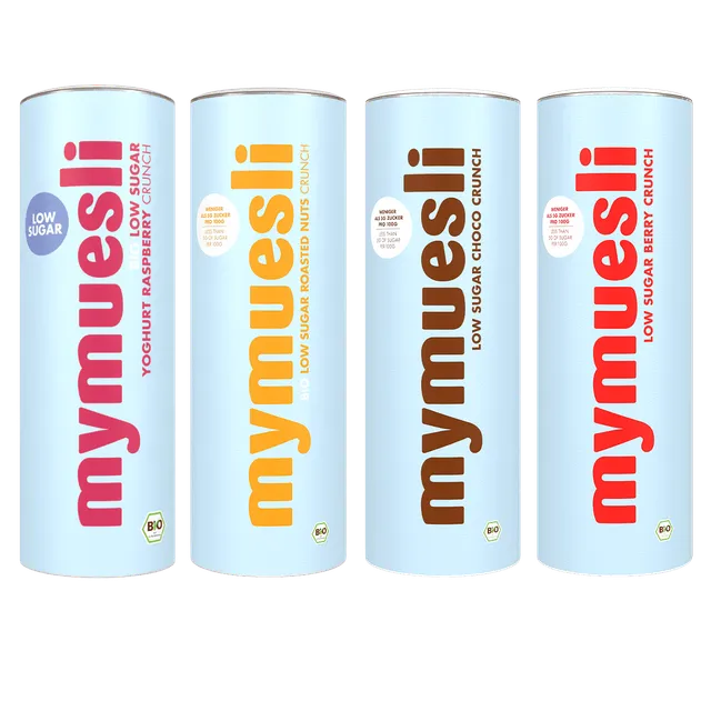 mymuesli-low-sugar-crunch-probierpaket-4er-m-sli-bundle image 1
