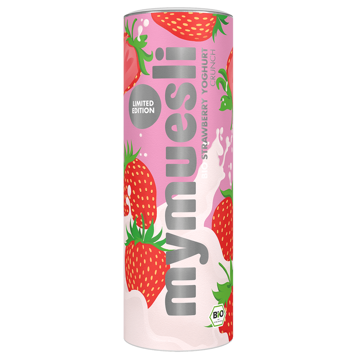 mymuesli-strawberry-yoghurt-crunch-bio-granola-erdbeere-schoko image 1
