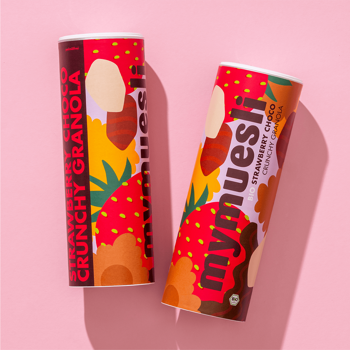 mymuesli-strawberry-choco-crunchy-granola-erdbeer-schoko-bio-granola image 3