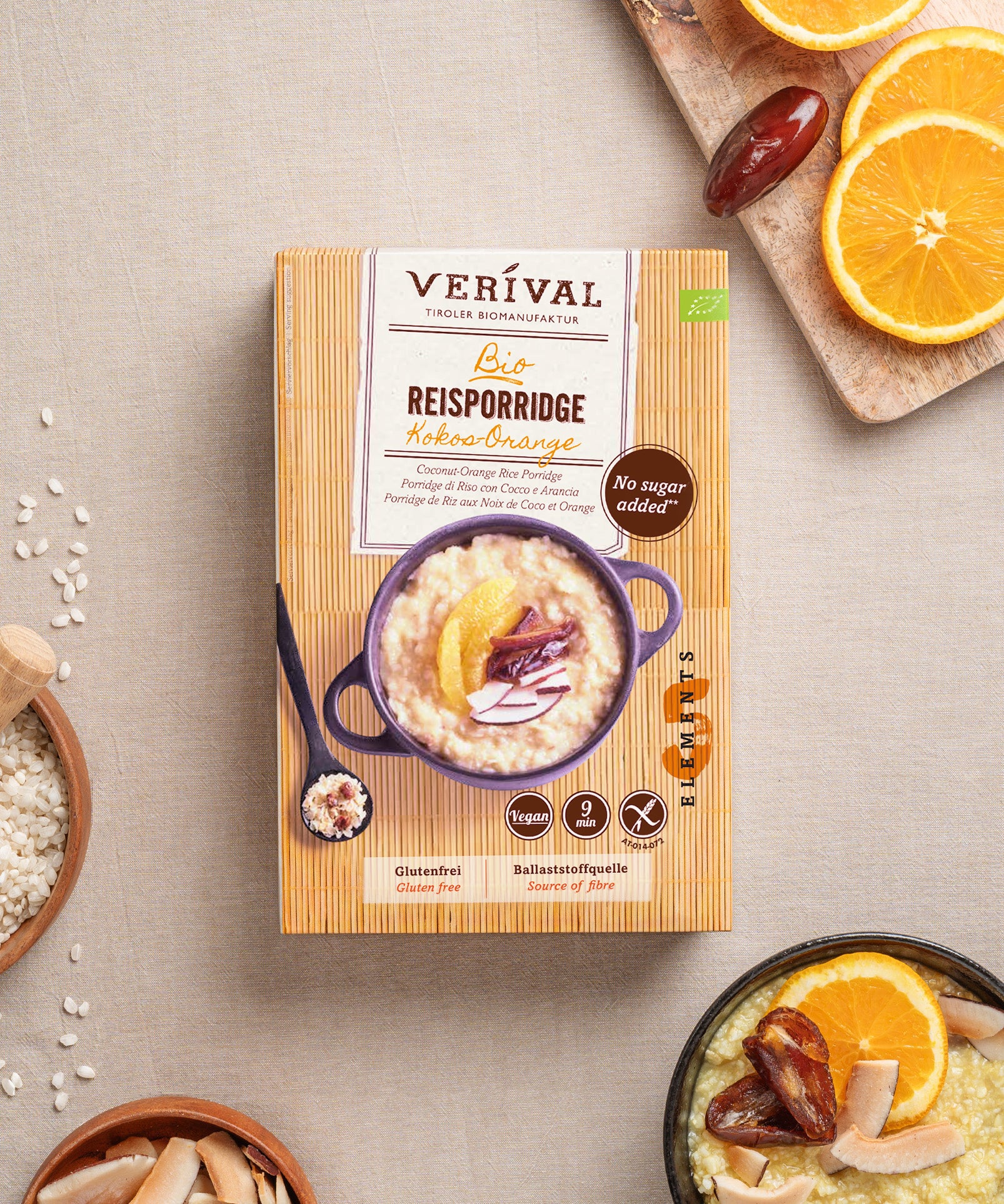 verival-bio-reisporridge-kokos-orange-porridge-glutenfrei image 2