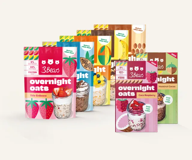 3bears-overnight-oats-set-7-sorten-probierset-56-portionen image 1