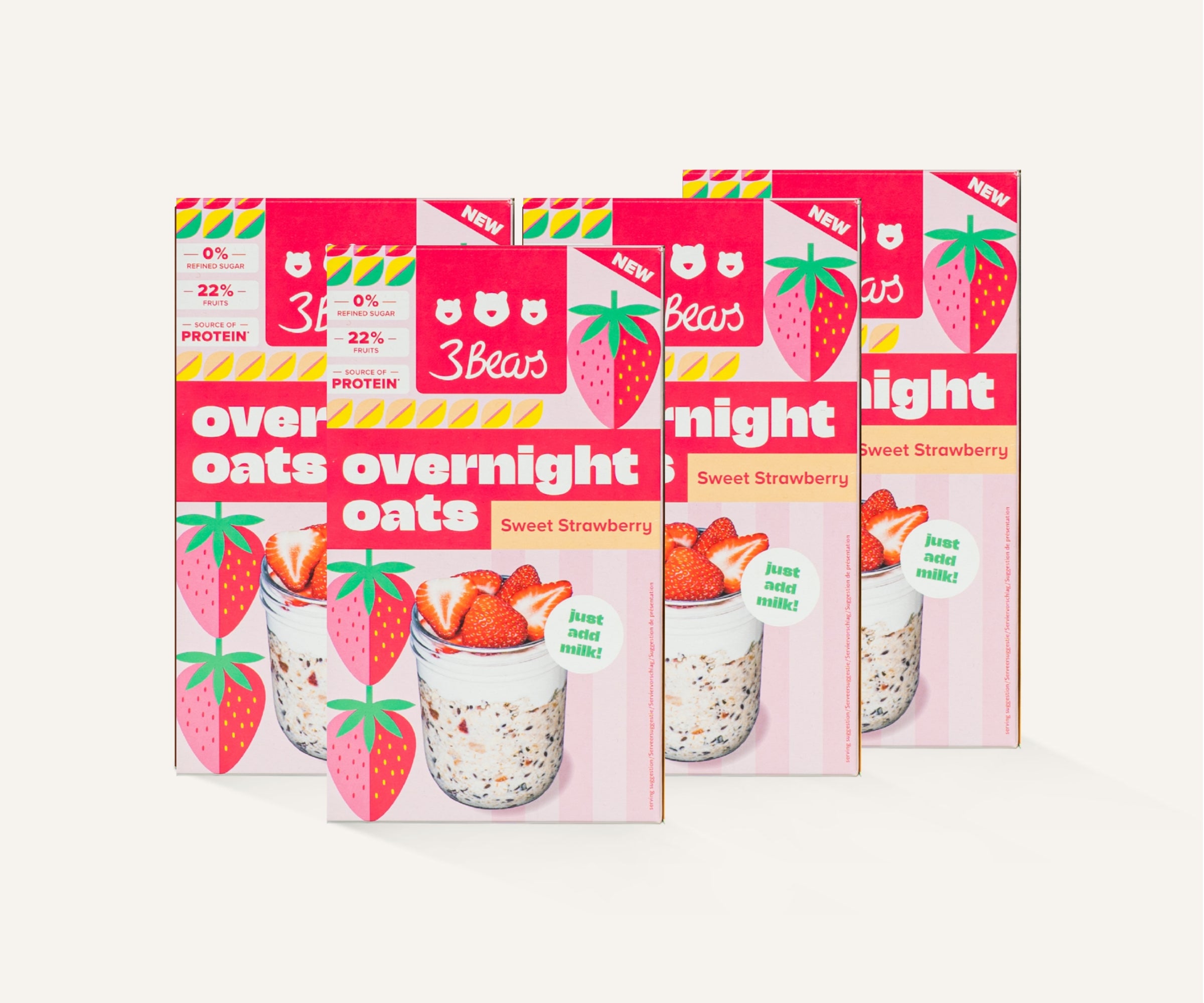 3bears-overnight-oats-sweet-strawberry-frucht-hafer-schale image 2
