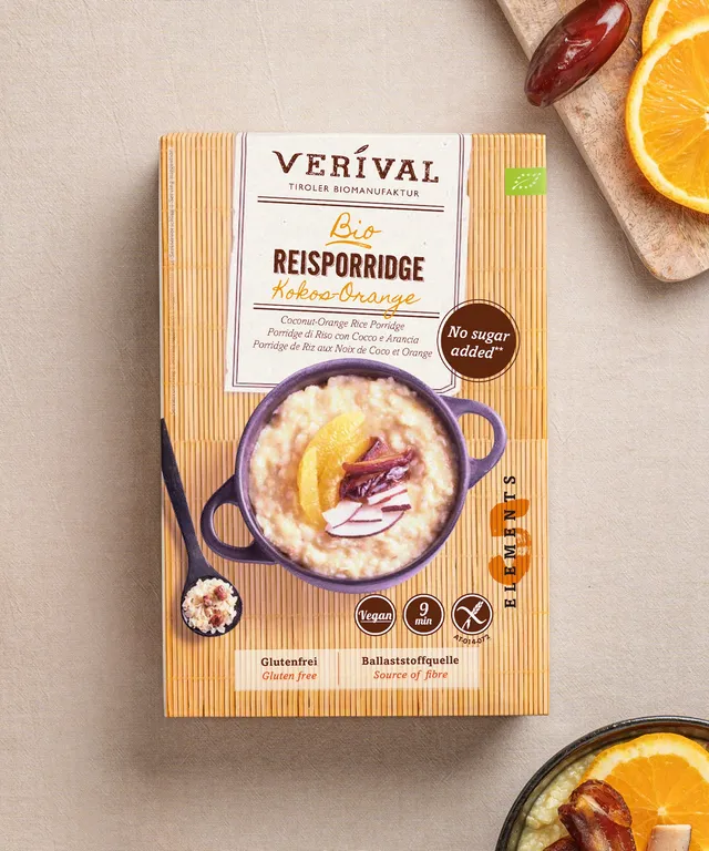 verival-bio-reisporridge-kokos-orange-porridge-glutenfrei image 1