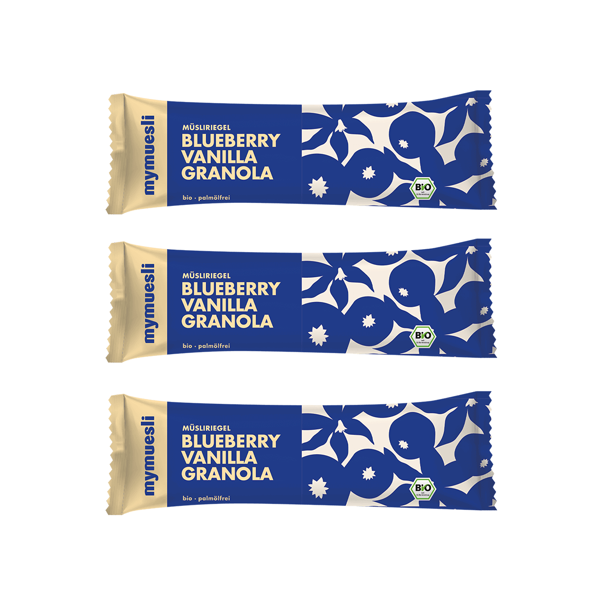 mymuesli-blueberry-vanilla-granola-m-sliriegel-35g image 1