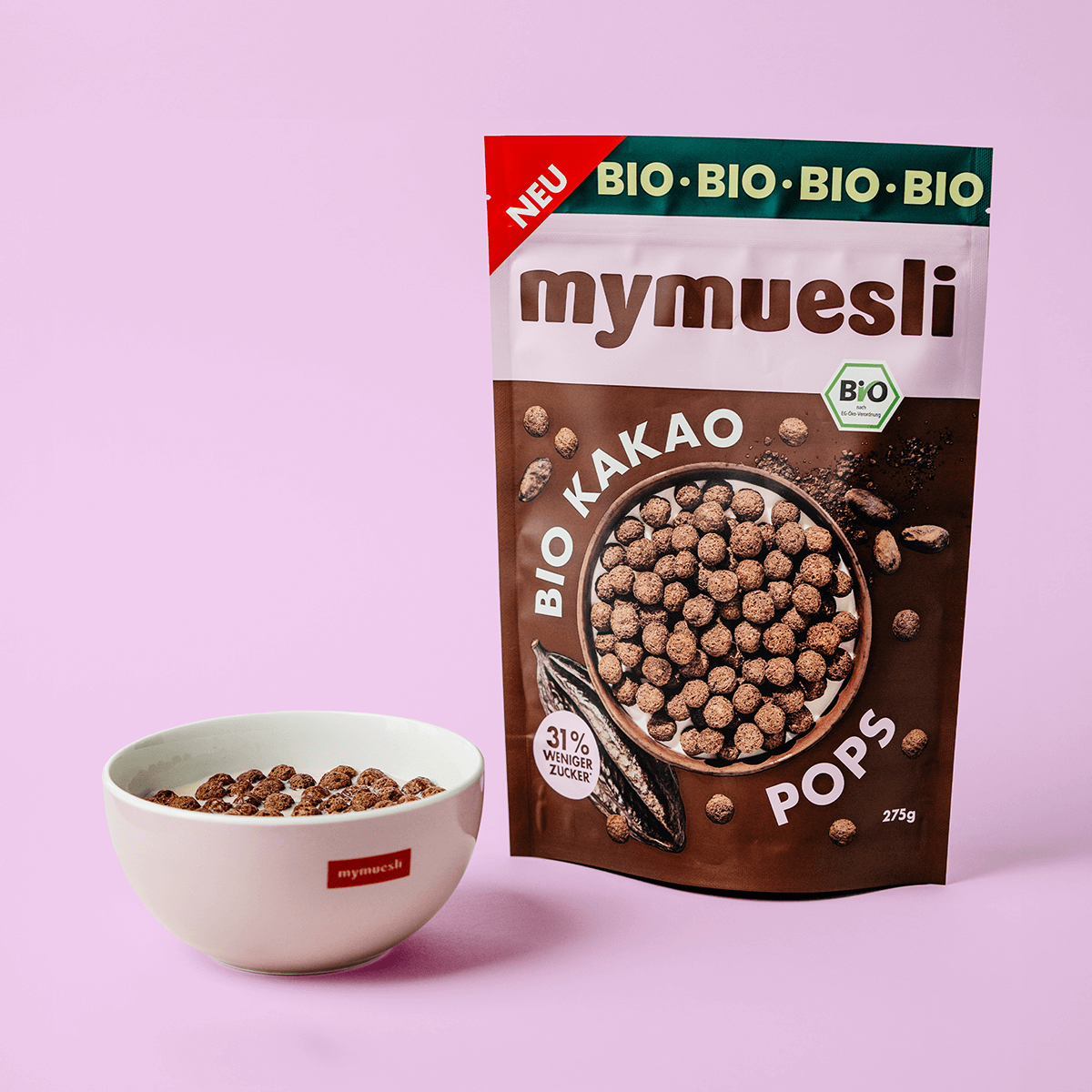 mymuesli-bio-cerealien-3er-paket-karamell-zimt-kakao-pops-3x275g image 2