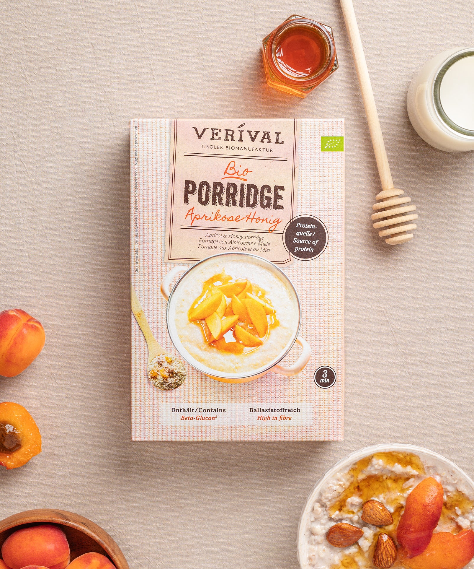verival-bio-aprikose-honig-porridge-frucht-hafer-schale image 2