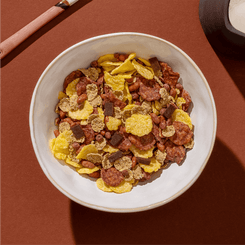 mymuesli-glutenfreies-schoko-m-sli-bio-schoko-cornflakes-puffreis image 2