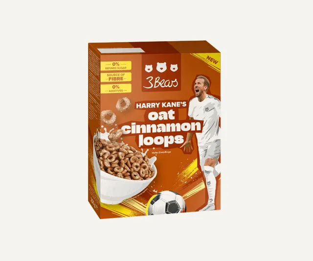 3bears-cereals-harry-kane-s-oat-cinnamon-loops image 1