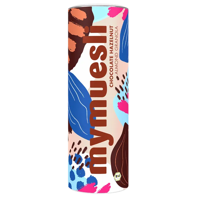 mymuesli-chocolate-hazelnut-almond-granola-bio-granola-vegan-und-ballaststoffrei image 1