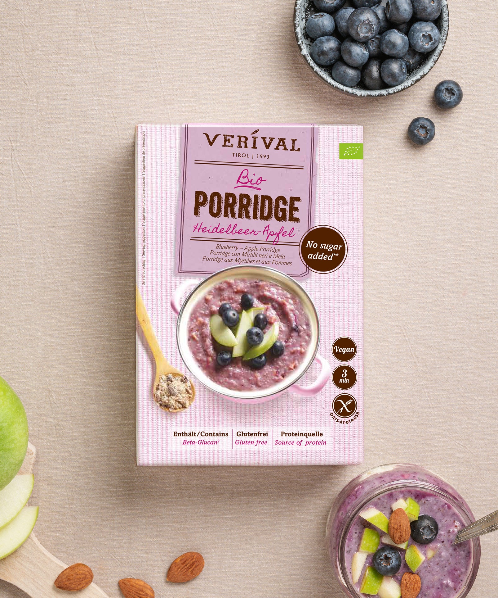 verival-bio-heidelbeer-apfel-porridge-fruchtiges-porridge-ohne-zuckerzusatz image 2