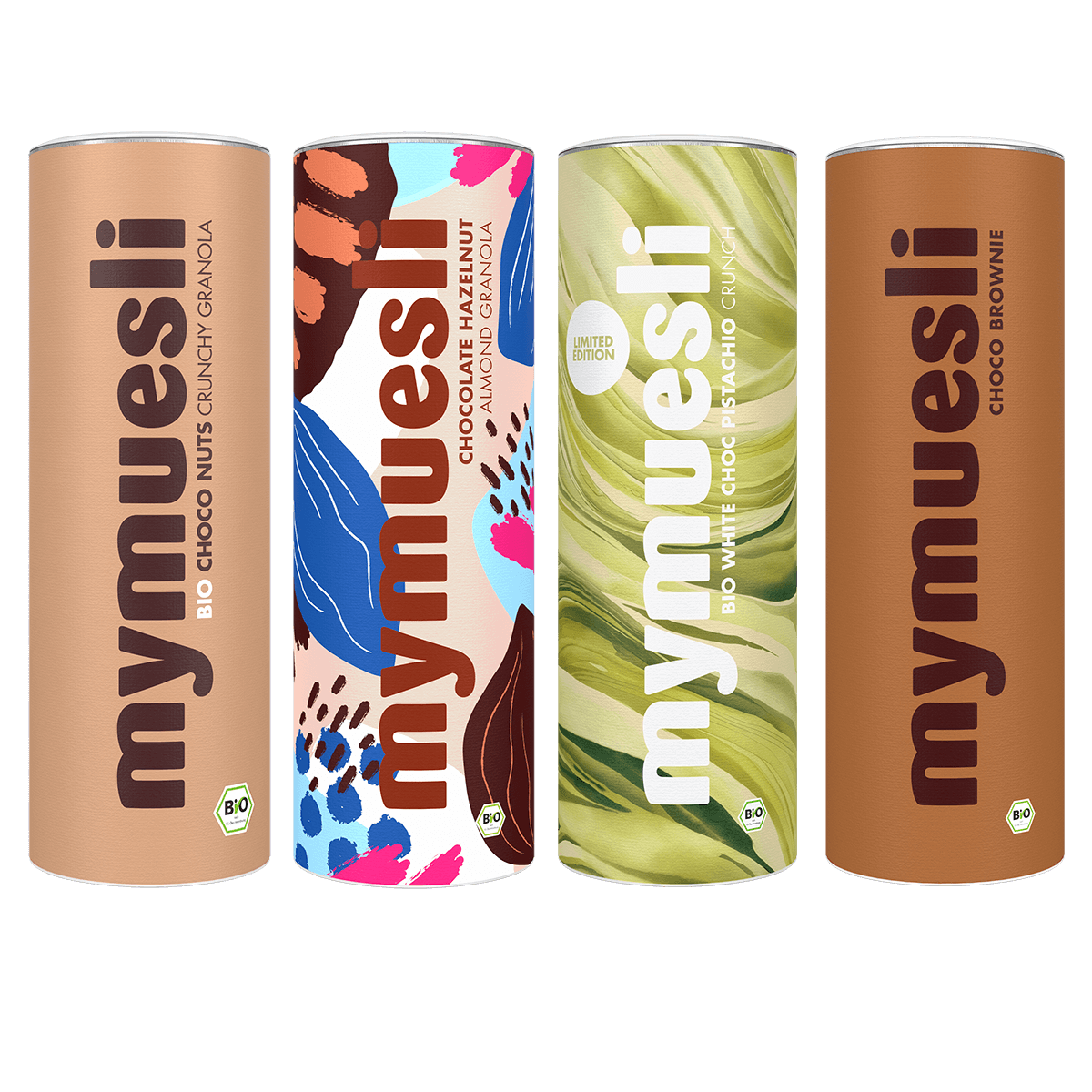 mymuesli-choco-nuts-fan-paket-4er-schoko-nuss-bundle-4x-575-g image 1